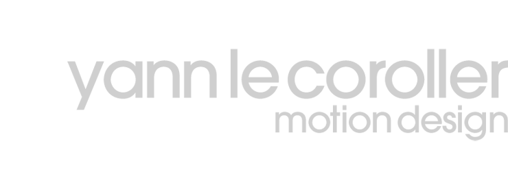 yann le coroller motion designer